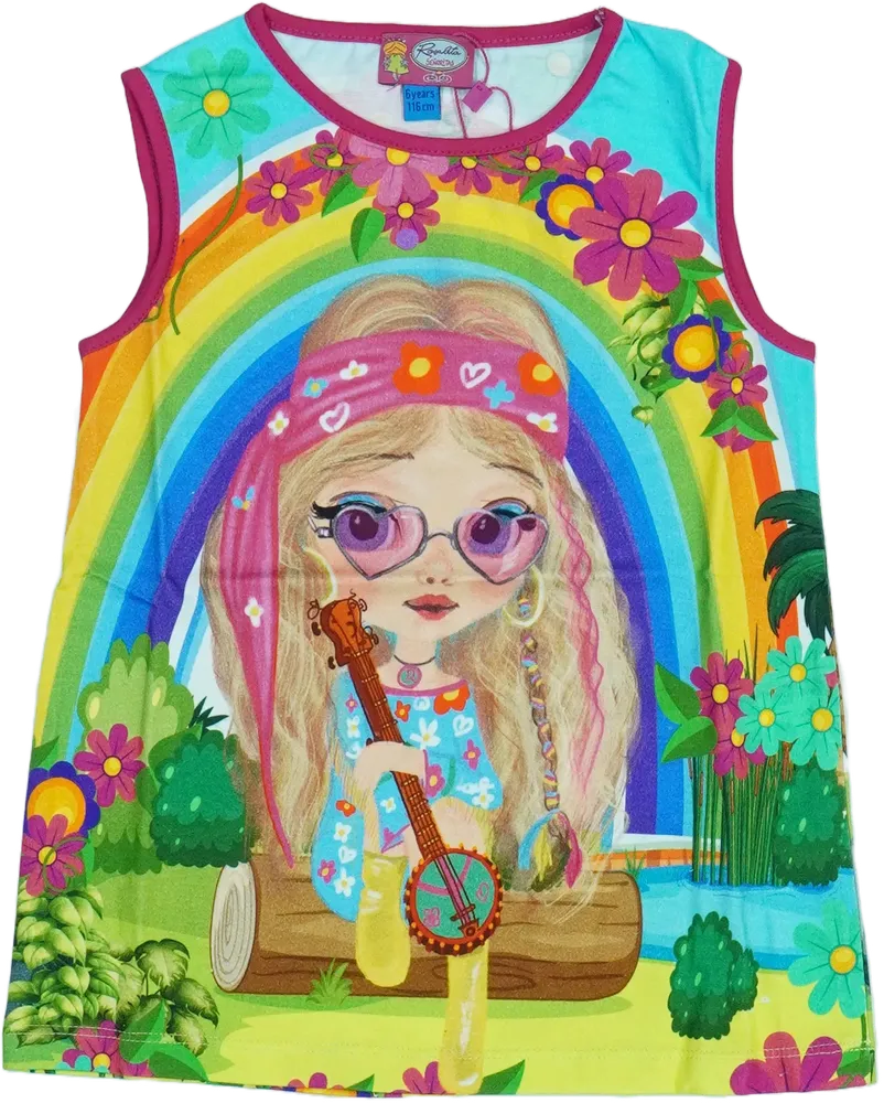 Többszínű Rosalita Tunika EU 116 / UK 6 év / US 6 év/S