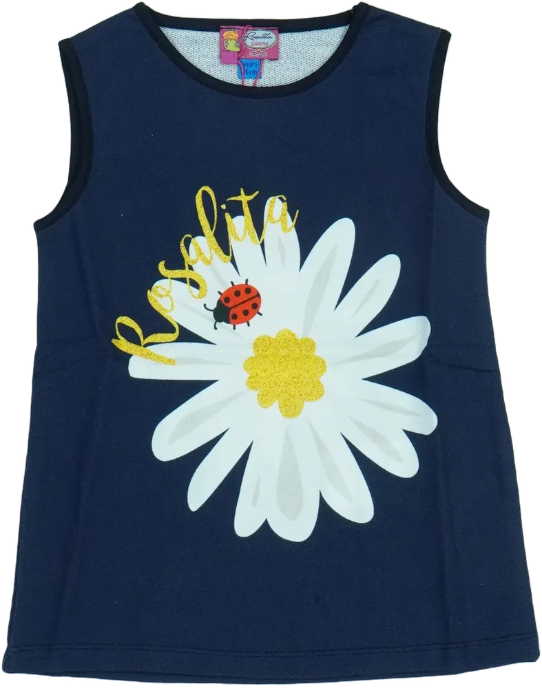 Kék Rosalita Tunika EU 116 / UK 6 év / US 6 év/S