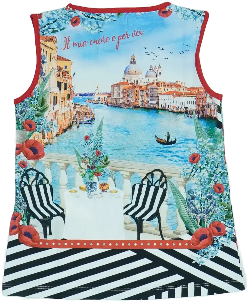 Kék Rosalita Tunika EU 116 / UK 6 év / US 6 év/S