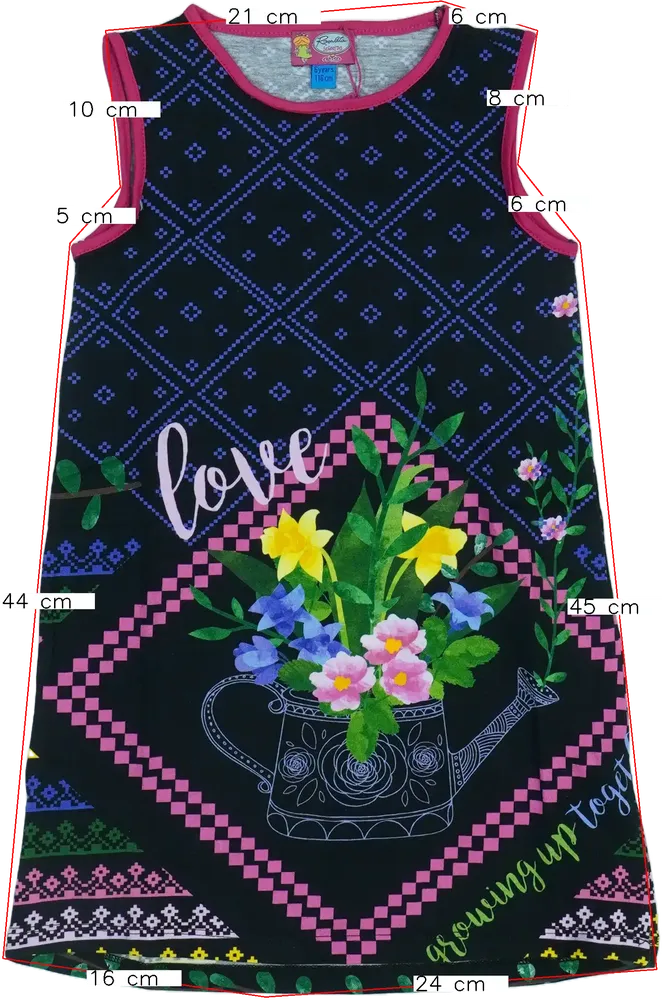 Kék Rosalita Ruha EU 116 / UK 6 év / US 6 év/S