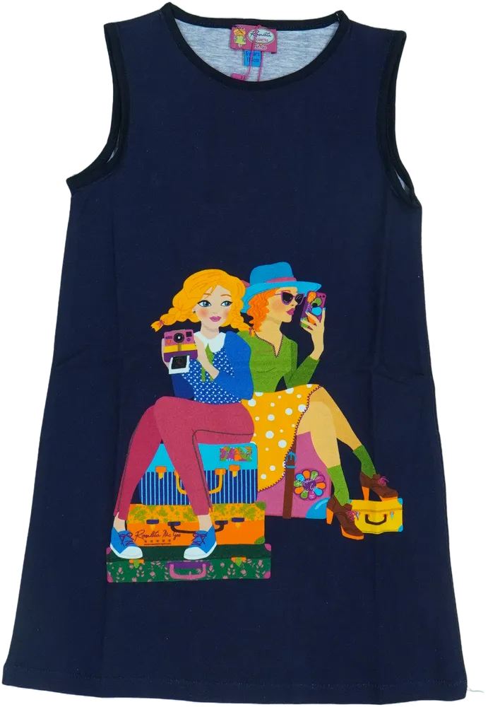 Kék Rosalita Ruha EU 116 / UK 6 év / US 6 év/S