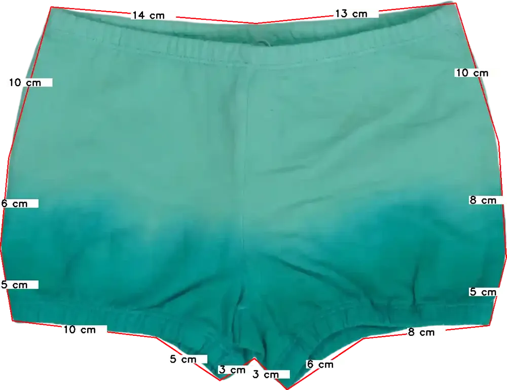 Zöld Mango Rövidnadrág EU 98 / UK 3 év / US 3T