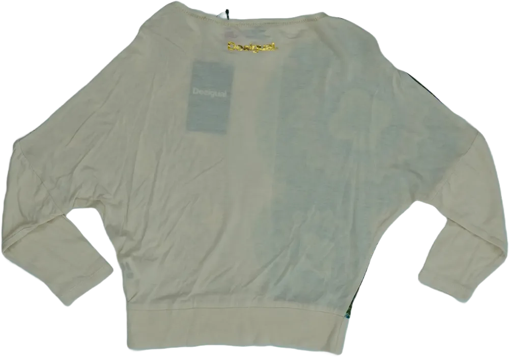 Barna Desigual Hosszú ujjú felső EU 116 / UK 6 év / US 6 év/S