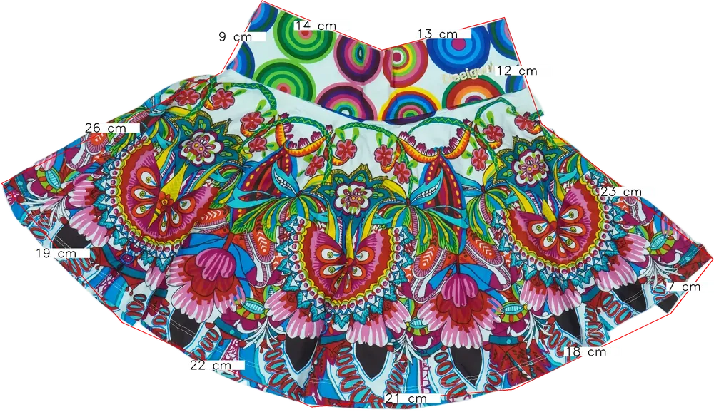 Fehér Desigual Szoknya EU 152 / UK 12 év / US 12 év/L