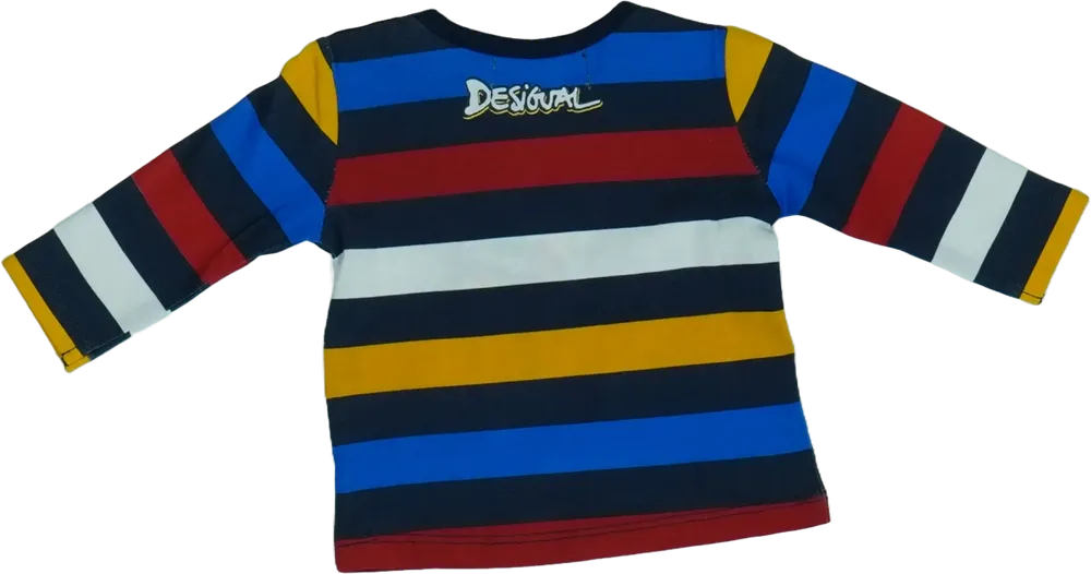 Többszínű Desigual Hosszú ujjú felső EU 62 / UK 0-3 hónap / US 0-3 hónap