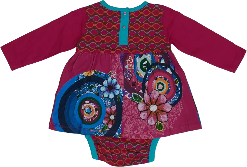 Rózsaszín Desigual Ruha EU 80 / UK 9-12 hónap / US 12 hónap