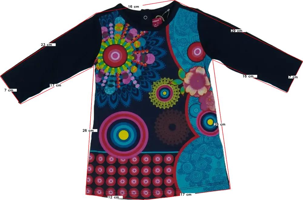 Kék Desigual Ruha EU 80 / UK 9-12 hónap / US 12 hónap