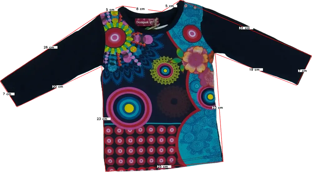 Többszínű Desigual Ruha EU 86 / UK 12-18 hónap / US 18 hónap