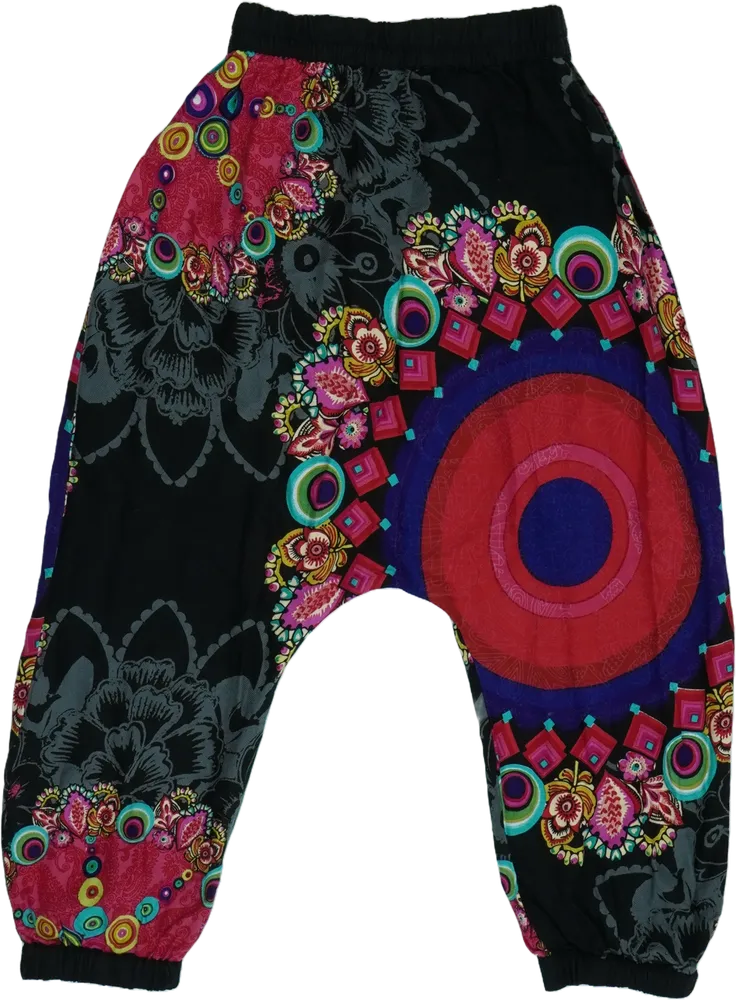 Fekete Desigual Hosszúnadrág EU 116 / UK 6 év / US 6 év/S