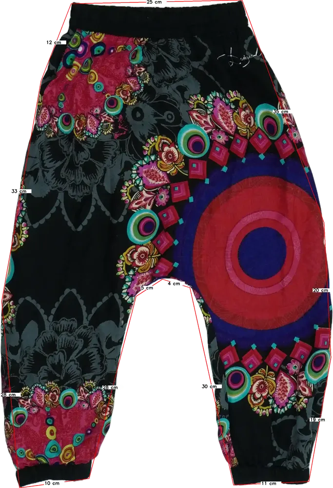 Fekete Desigual Hosszúnadrág EU 116 / UK 6 év / US 6 év/S