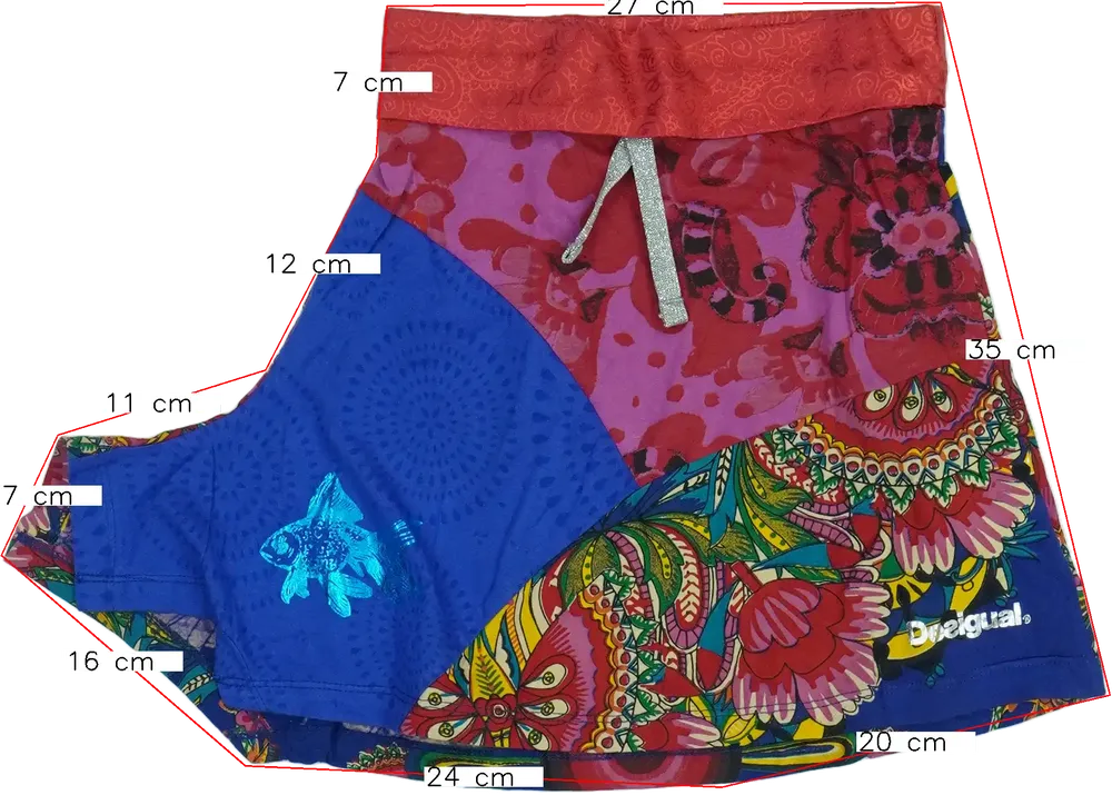 Többszínű Desigual Szoknya EU 116 / UK 6 év / US 6 év/S