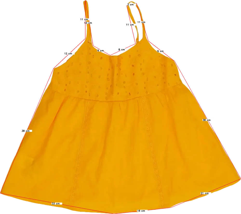 Sárga (narancs) Boboli Tunika EU 152 / UK 12 év / US 12 év/L