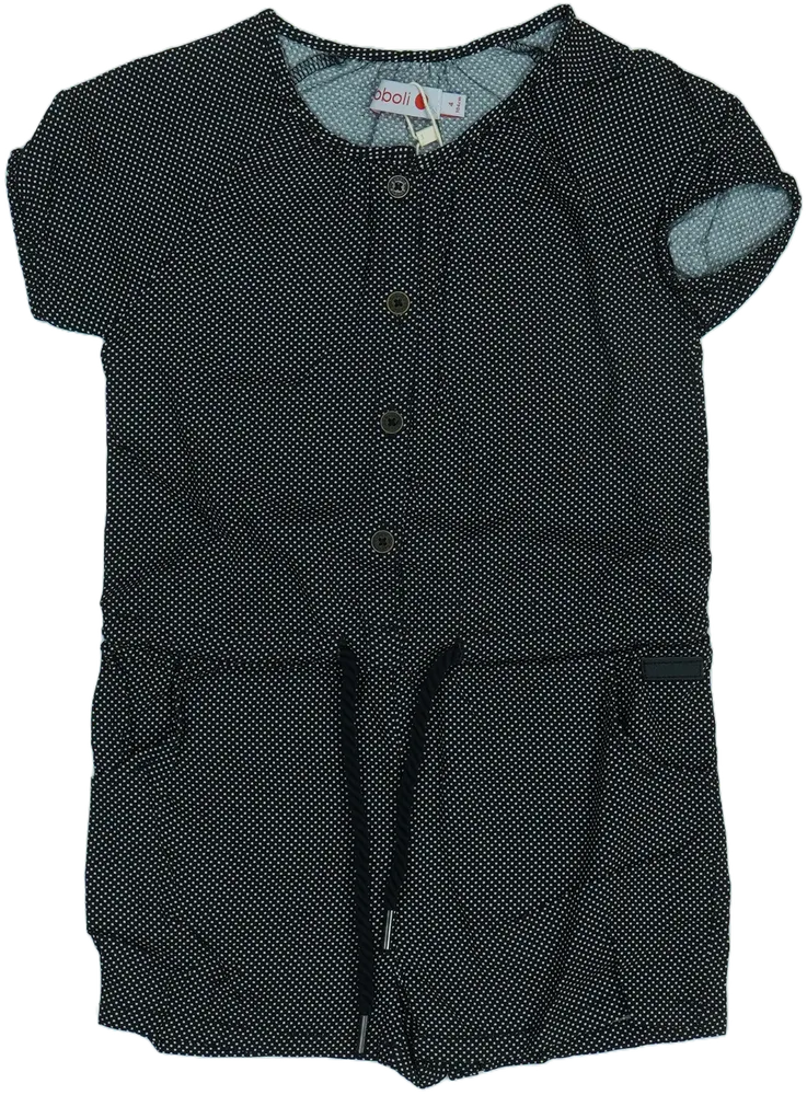 Fekete Boboli Playsuit / Jumpsuit EU 104 / UK 4 év / US 4T/XS