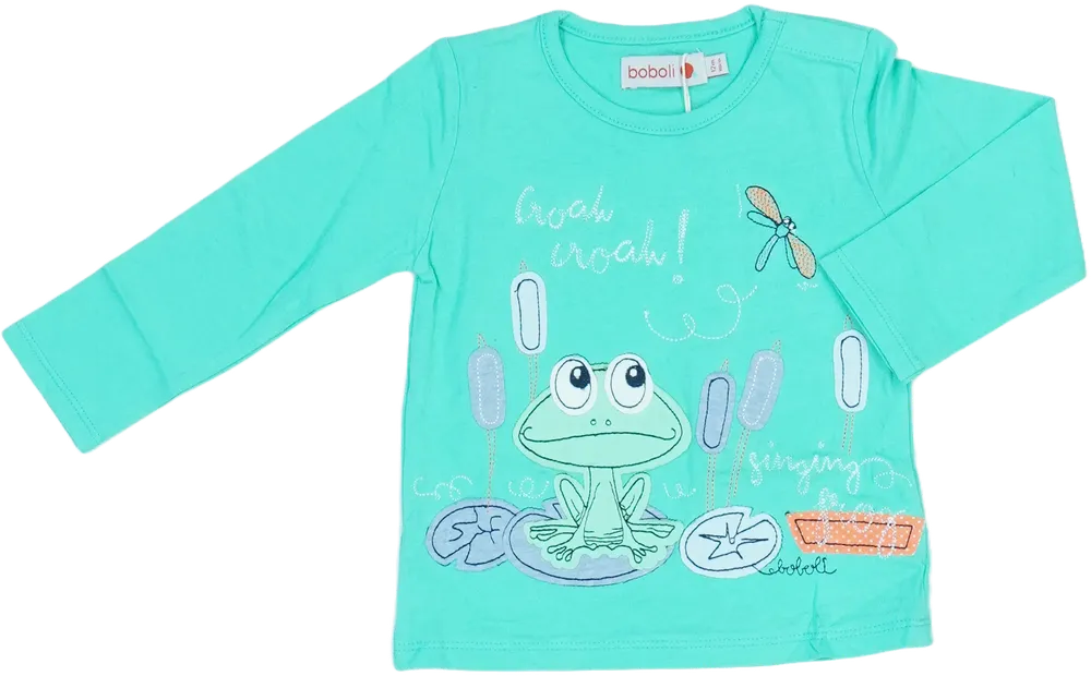 Zöld Boboli Hosszú ujjú felső EU 80 / UK 9-12 hónap / US 12 hónap