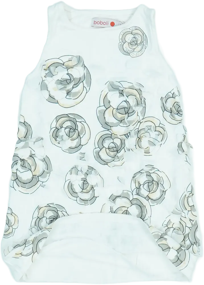 Fehér Boboli Ruha EU 98 / UK 3 év / US 3T