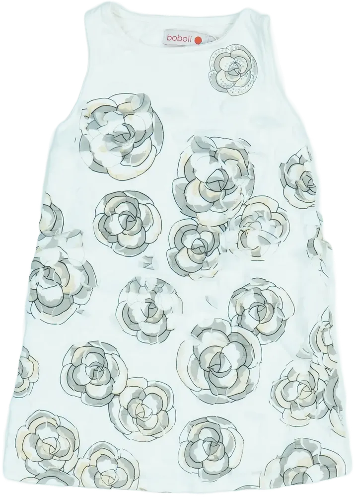 Fehér Boboli Ruha EU 98 / UK 3 év / US 3T