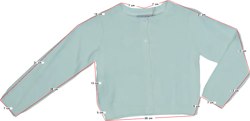 Fehér Boboli Bolero EU 98 / UK 3 év / US 3T