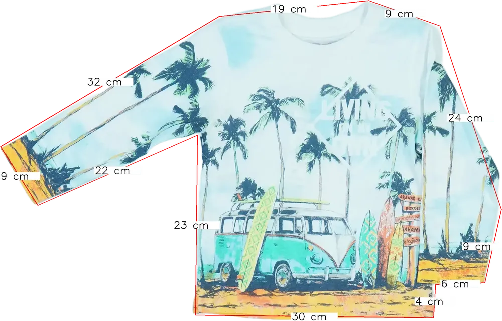 Fehér Boboli Hosszú ujjú felső EU 92 / UK 2 év / US 2T