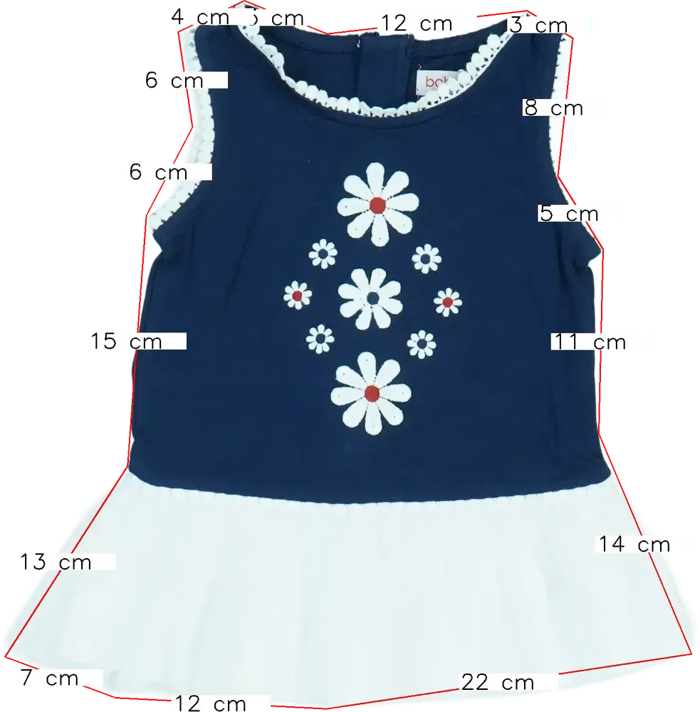 Kék Boboli Ruha EU 86 / UK 12-18 hónap / US 18 hónap