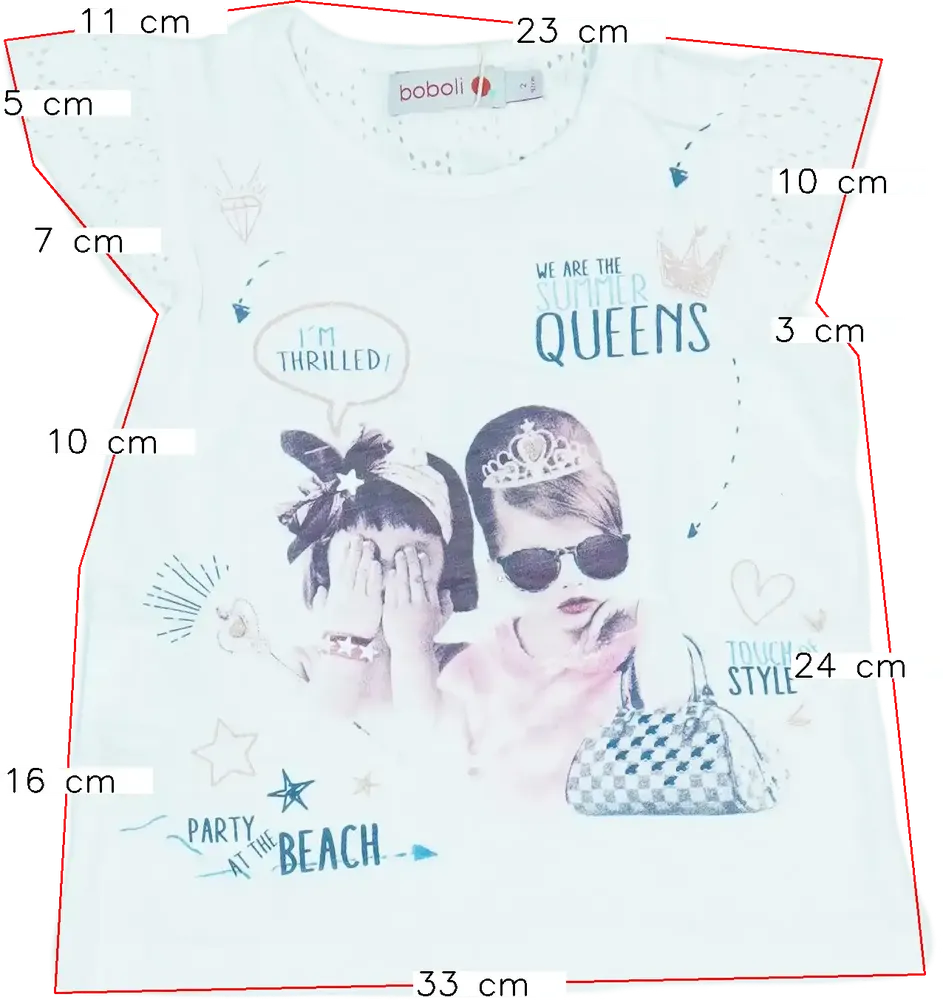 Fehér Boboli Póló EU 92 / UK 2 év / US 2T