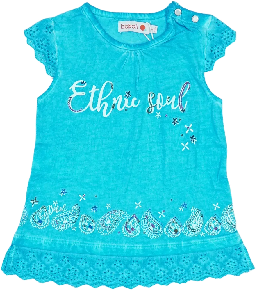 Kék Boboli Ruha EU 92 / UK 2 év / US 2T