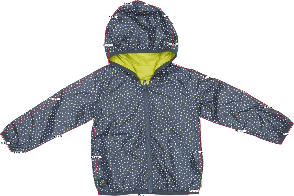 Szürke Boboli Széldzseki EU 92 / UK 2 év / US 2T