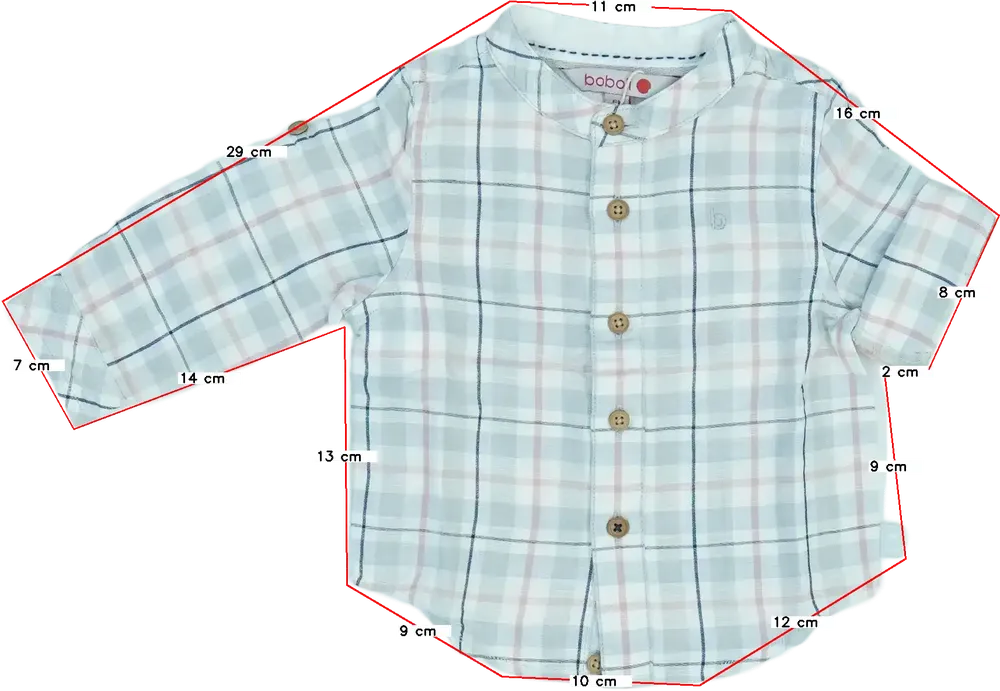 Többszínű Boboli Ing EU 68 / UK 3-6 hónap / US 3-6 hónap