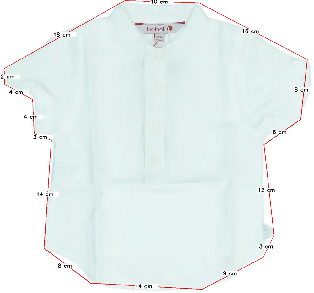 Fehér Boboli Blúz EU 80 / UK 9-12 hónap / US 12 hónap