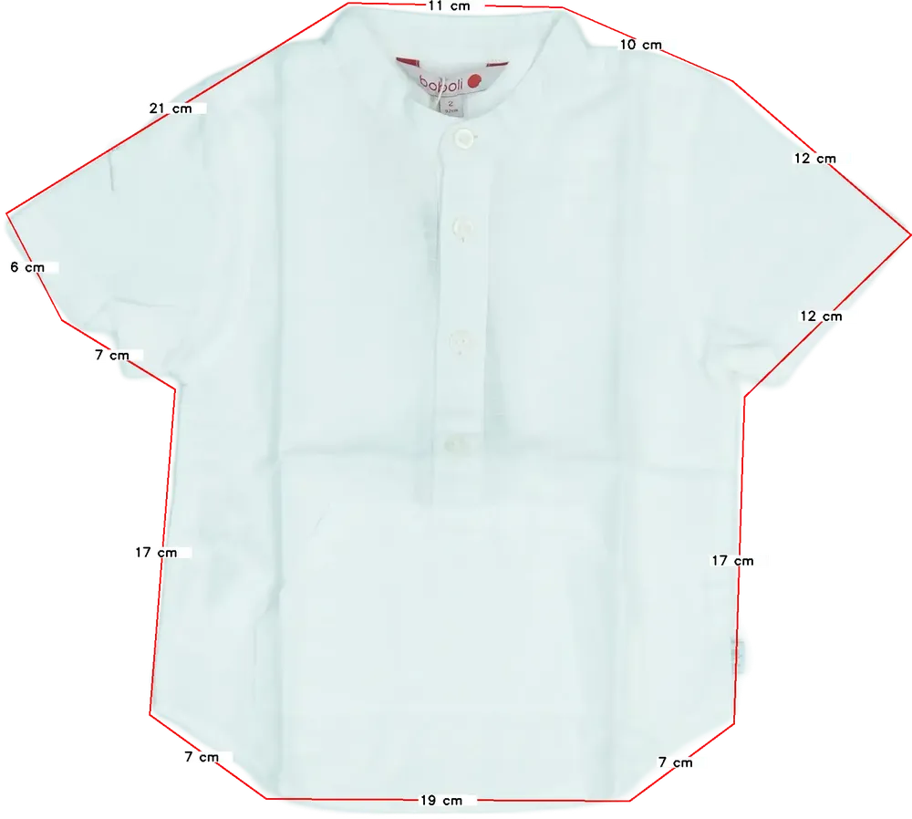 Fehér Boboli Blúz EU 92 / UK 2 év / US 2T