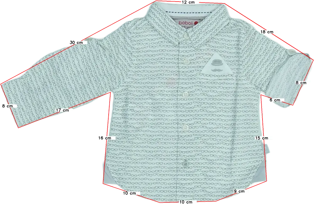 Fehér Boboli Ing EU 74 / UK 6-9 hónap / US 6-9 hónap