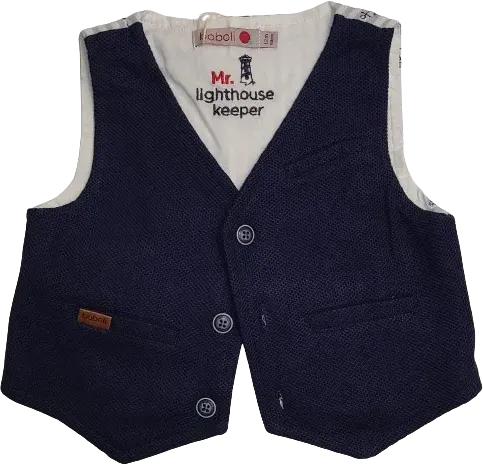 Kék Boboli Mellény EU 80 / UK 9-12 hónap / US 12 hónap