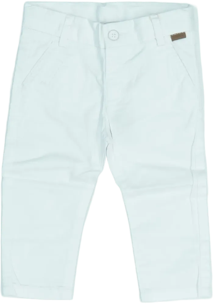 Fehér Boboli Hosszúnadrág EU 80 / UK 9-12 hónap / US 12 hónap