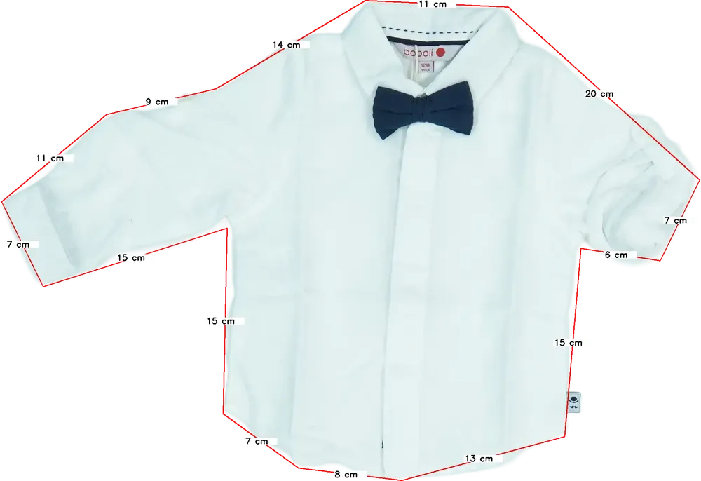 Fehér Boboli Ing EU 80 / UK 9-12 hónap / US 12 hónap