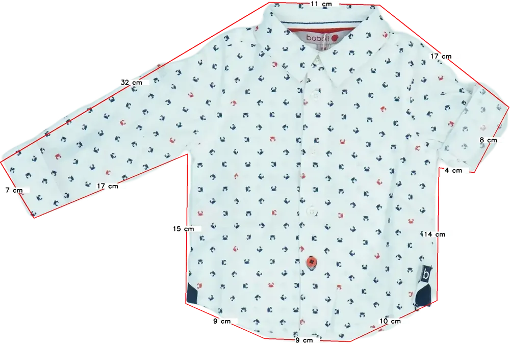 Fehér Boboli Ing EU 74 / UK 6-9 hónap / US 6-9 hónap