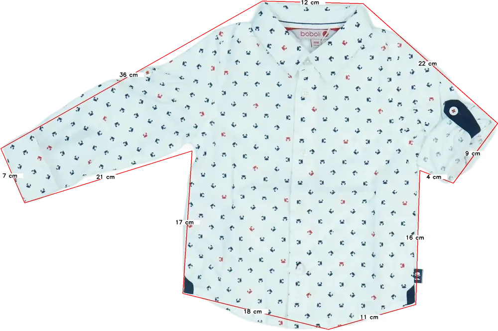 Fehér Boboli Ing EU 86 / UK 12-18 hónap / US 18 hónap