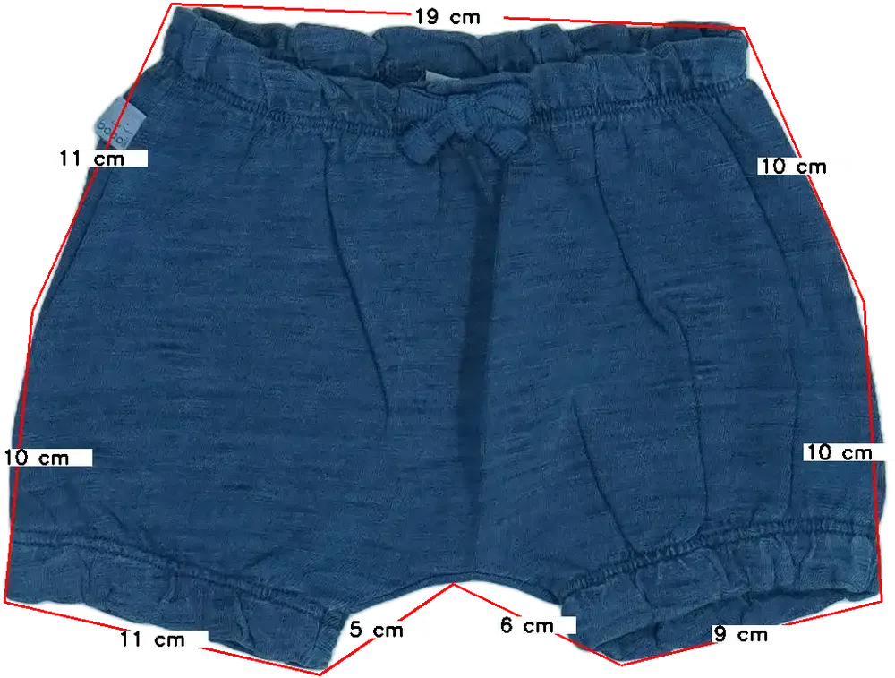 Kék Boboli Rövidnadrág EU 68 / UK 3-6 hónap / US 3-6 hónap