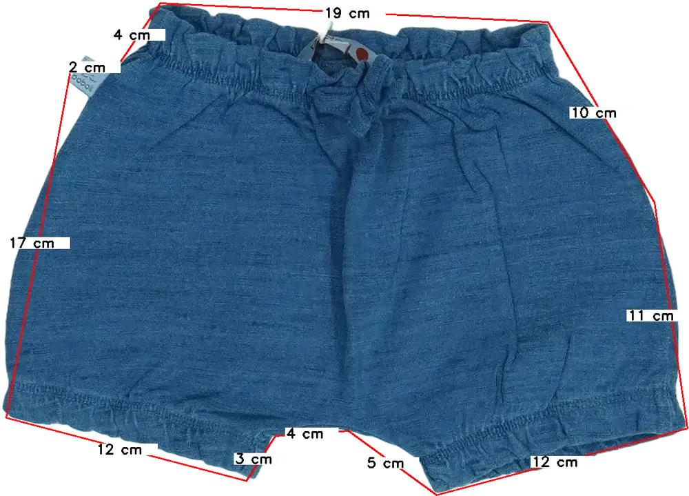 Kék Boboli Rövidnadrág EU 80 / UK 9-12 hónap / US 12 hónap