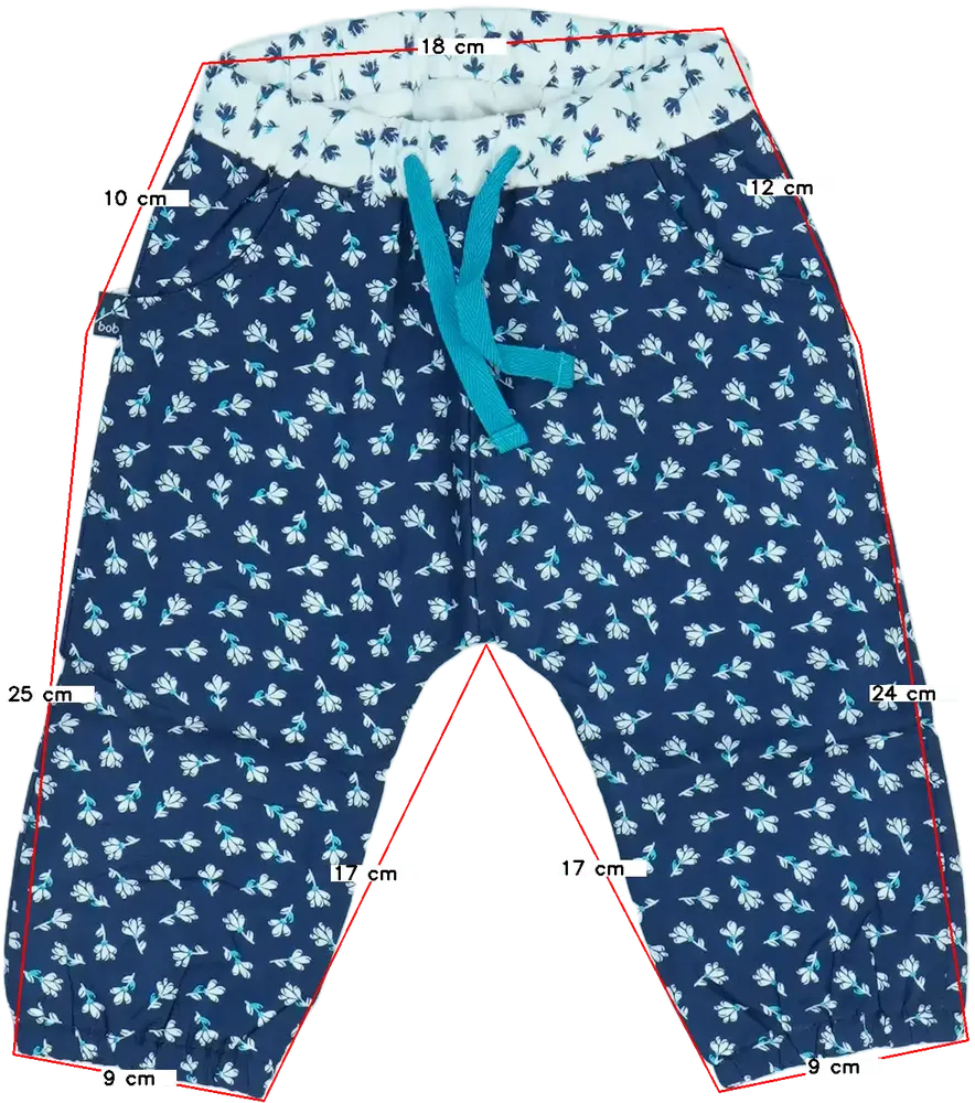 Kék Boboli Hosszúnadrág EU 68 / UK 3-6 hónap / US 3-6 hónap