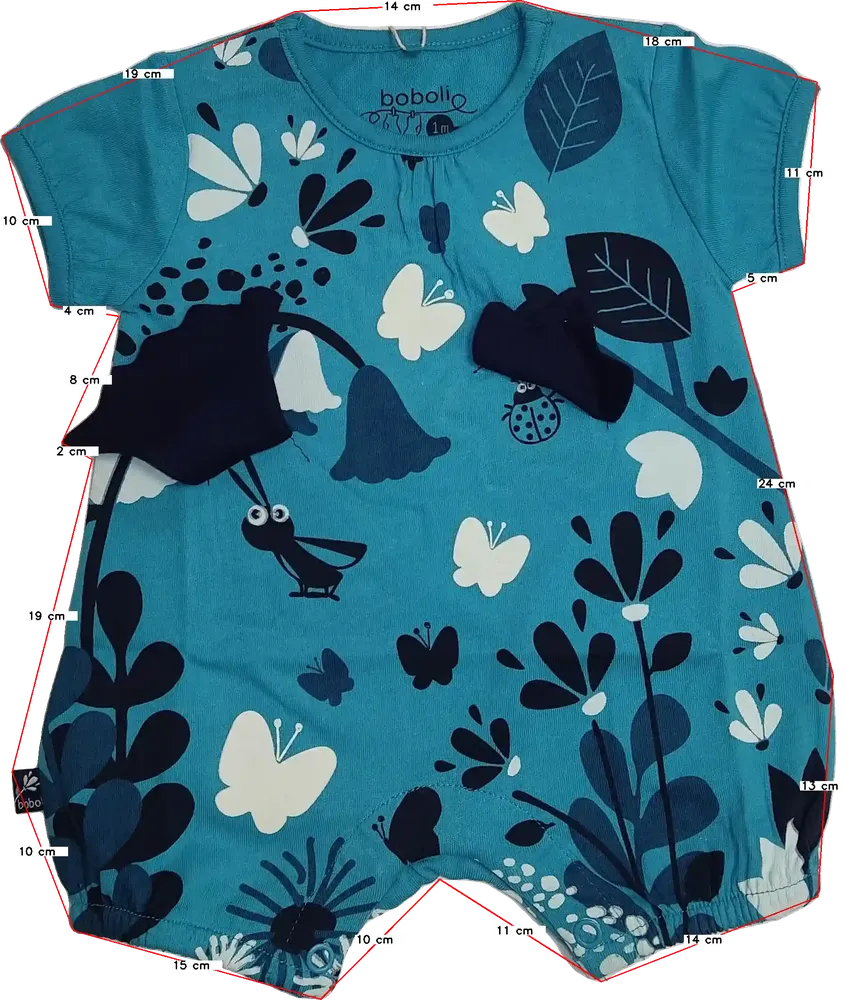 Kék Boboli Napozó EU 56 / UK Újszülött / US Újszülött