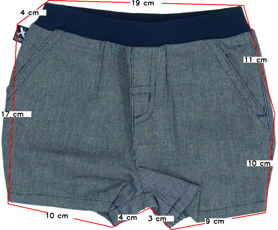 Kék Boboli Rövidnadrág EU 74 / UK 6-9 hónap / US 6-9 hónap