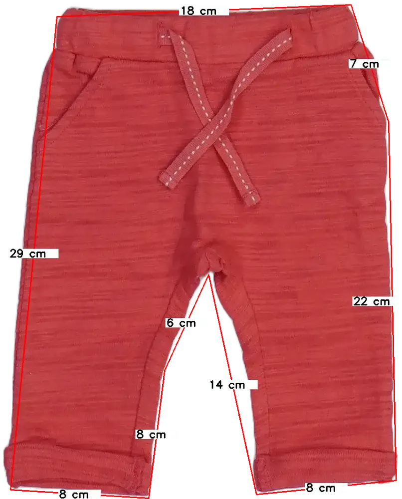 Rózsaszín Boboli Baby nadrág EU 56 / UK Újszülött / US Újszülött
