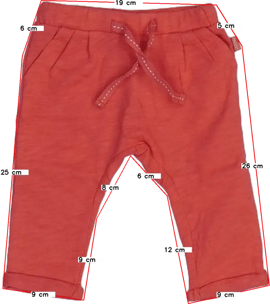 Rózsaszín Boboli Baby nadrág EU 62 / UK 0-3 hónap / US 0-3 hónap