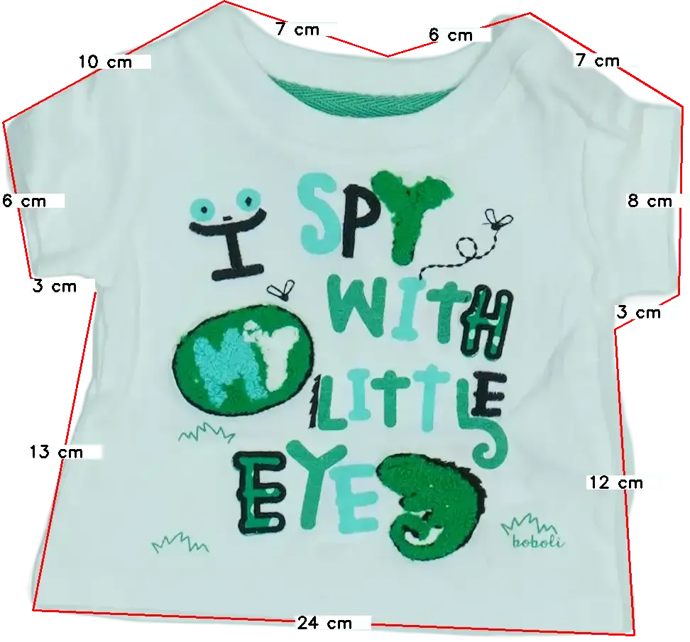 Fehér Boboli Póló EU 56 / UK Újszülött / US Újszülött