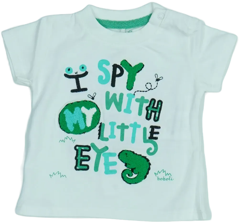 Fehér Boboli Póló EU 68 / UK 3-6 hónap / US 3-6 hónap