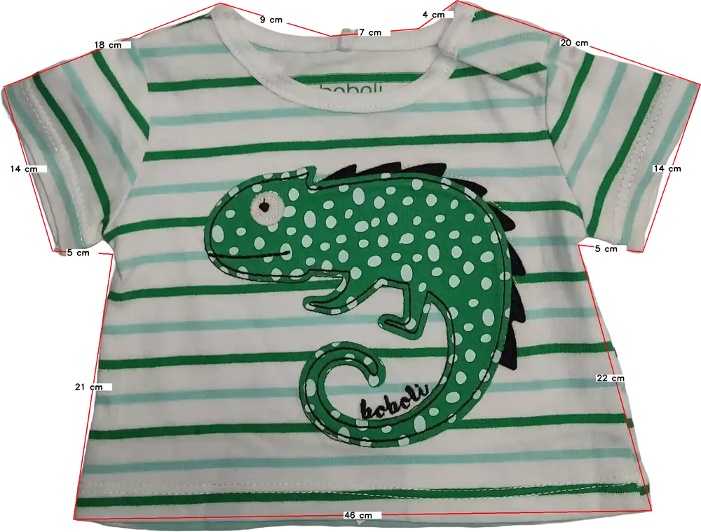 Fehér Boboli Póló EU 50 / UK Újszülött / US Újszülött