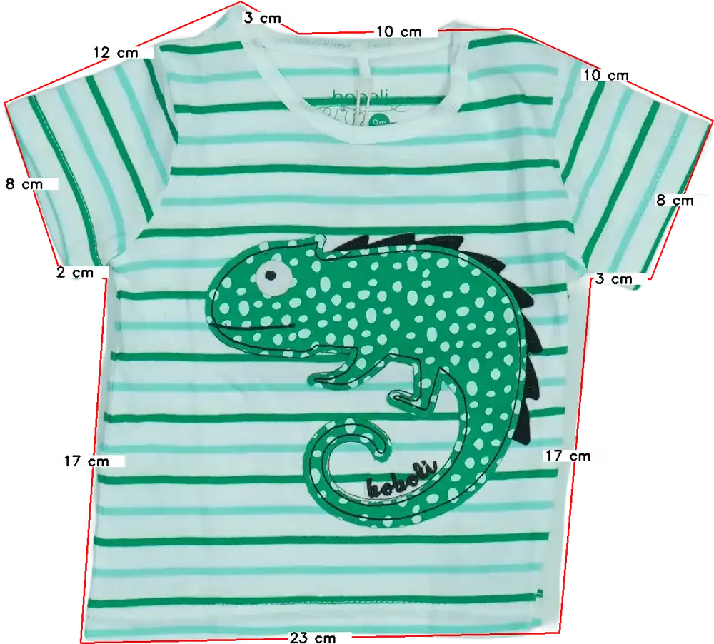 Fehér Boboli Póló EU 74 / UK 6-9 hónap / US 6-9 hónap