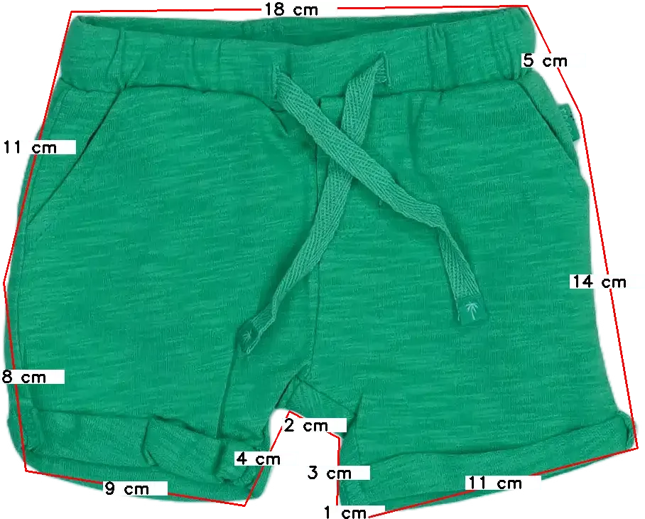 Zöld Boboli Rövidnadrág EU 62 / UK 0-3 hónap / US 0-3 hónap