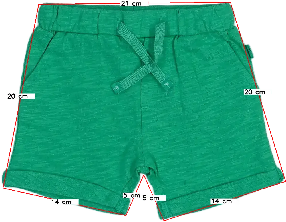 Zöld Boboli Rövidnadrág EU 74 / UK 6-9 hónap / US 6-9 hónap