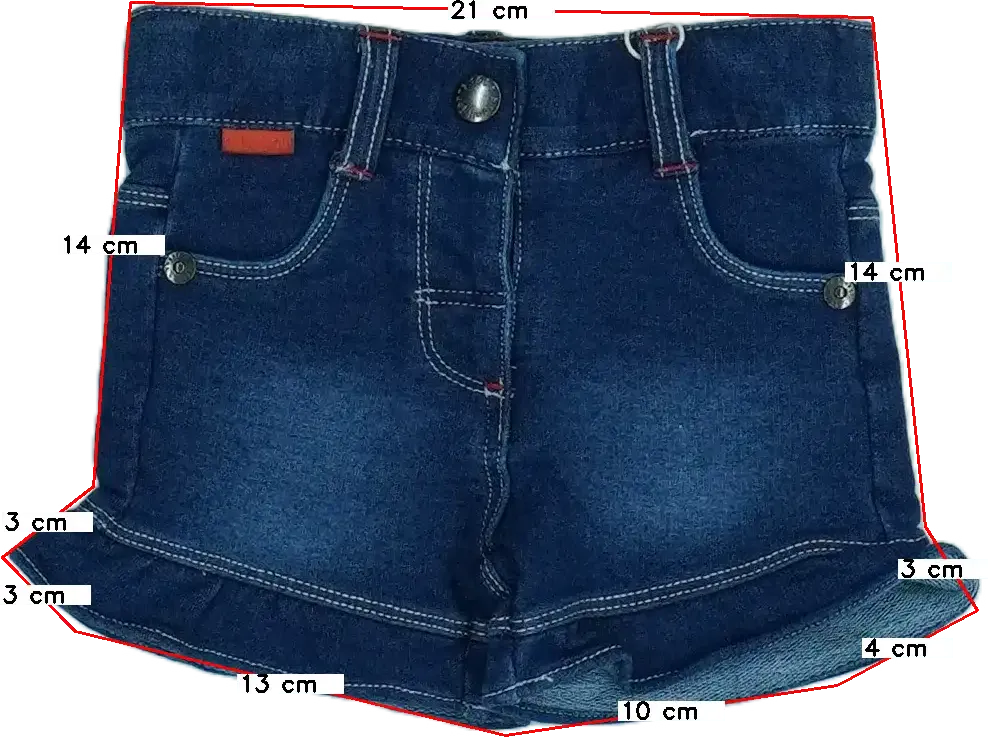 Kék Boboli Rövidnadrág EU 62 / UK 0-3 hónap / US 0-3 hónap