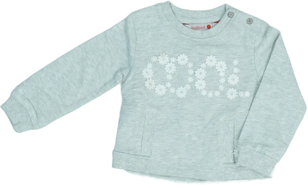 Szürke Boboli Pulóver EU 80 / UK 9-12 hónap / US 12 hónap